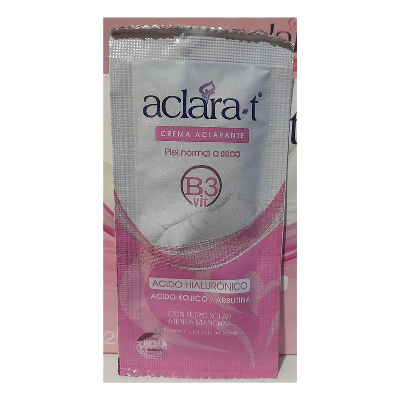 ACLARA-T CREMA ACLARANTE B3 P/S - SACHET