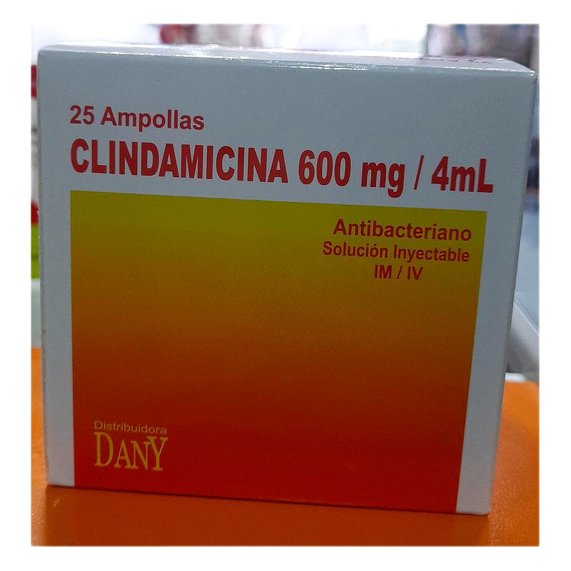 CLINDAMICINA 600MG/4ML