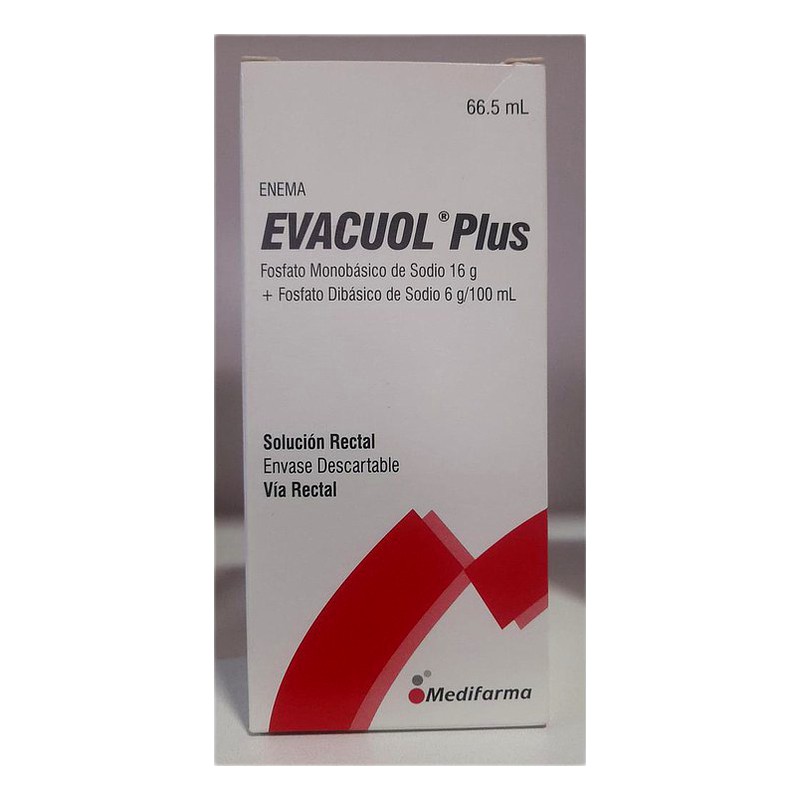 EVACUOL PLUS SOLUCION RECTAL FCOX66.5ML