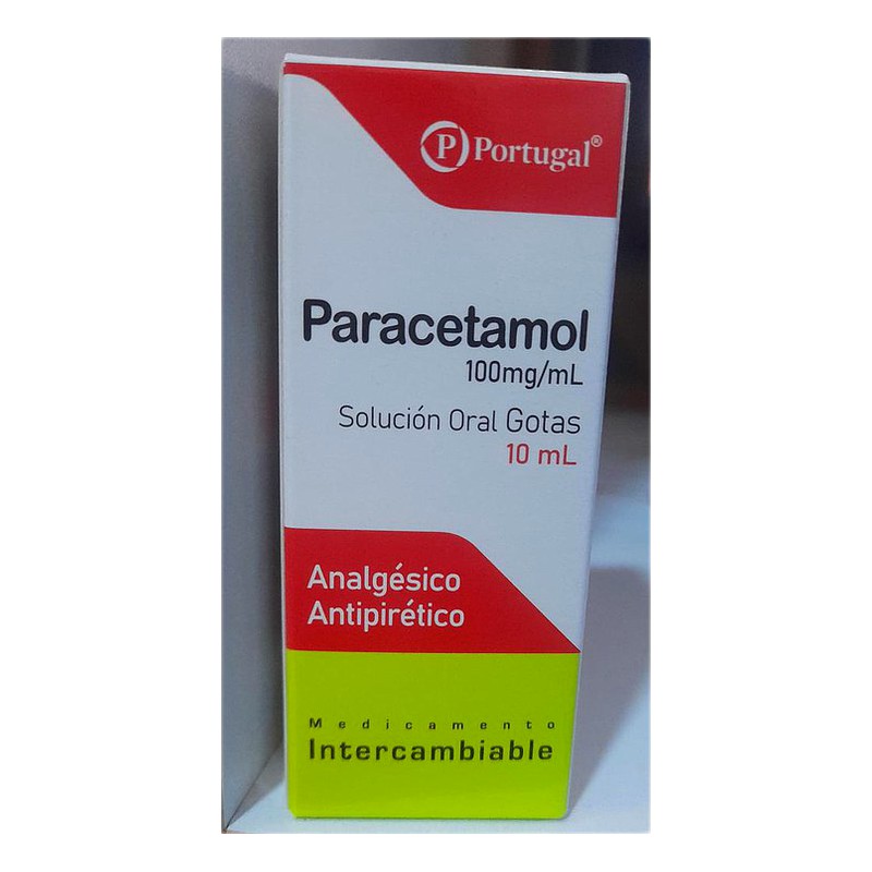 PARACETAMOL 100MG/ML GOTA - PORTUGAL 10ML