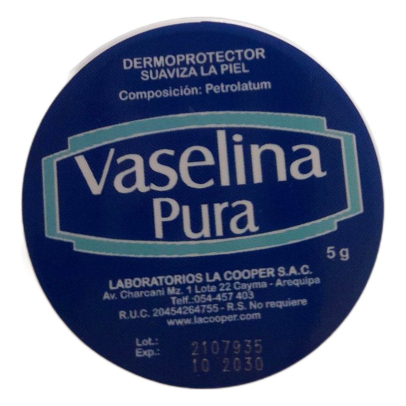 VASELINA PURA 5G 