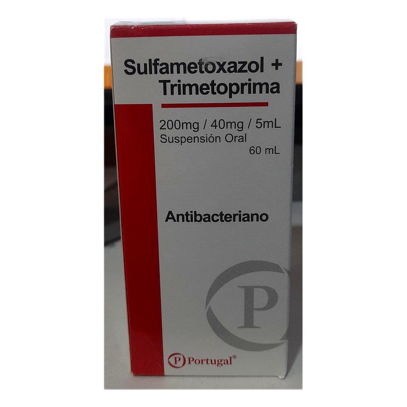 SULFAMETOXAZOL+TRIMETOPRIMA 200MG/40MG PEDIATRICO 