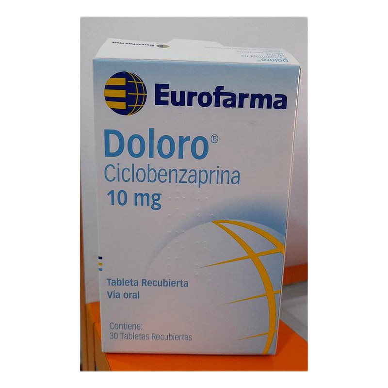DOLORO/CICLOBENZAPIRINA 10MG 