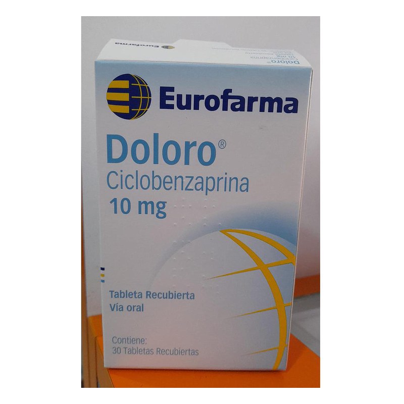 DOLORO/CICLOBENZAPIRINA 10MG 