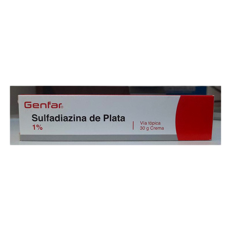 SULFADIAZINA DE PLATA 1% - 30G