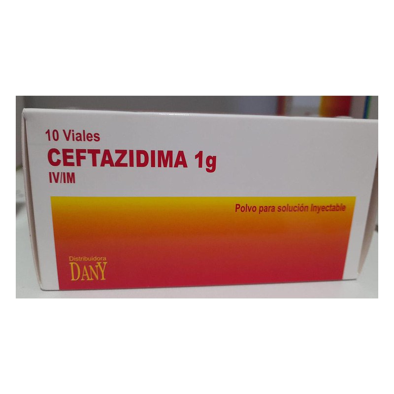CEFTAZIDIMA 1G