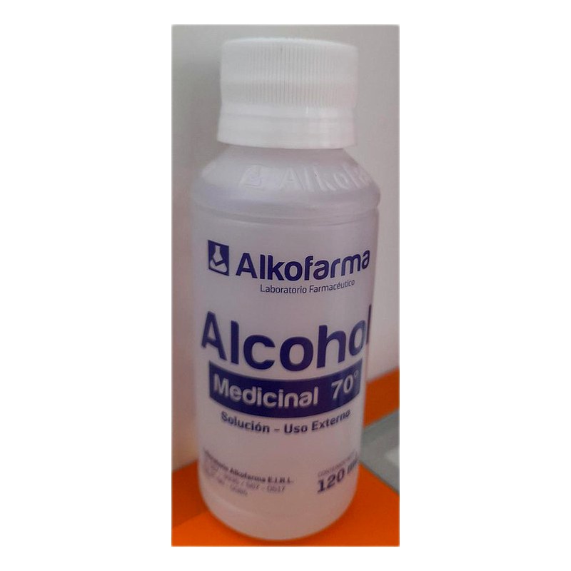 ALCOHOL 70º - 120ML