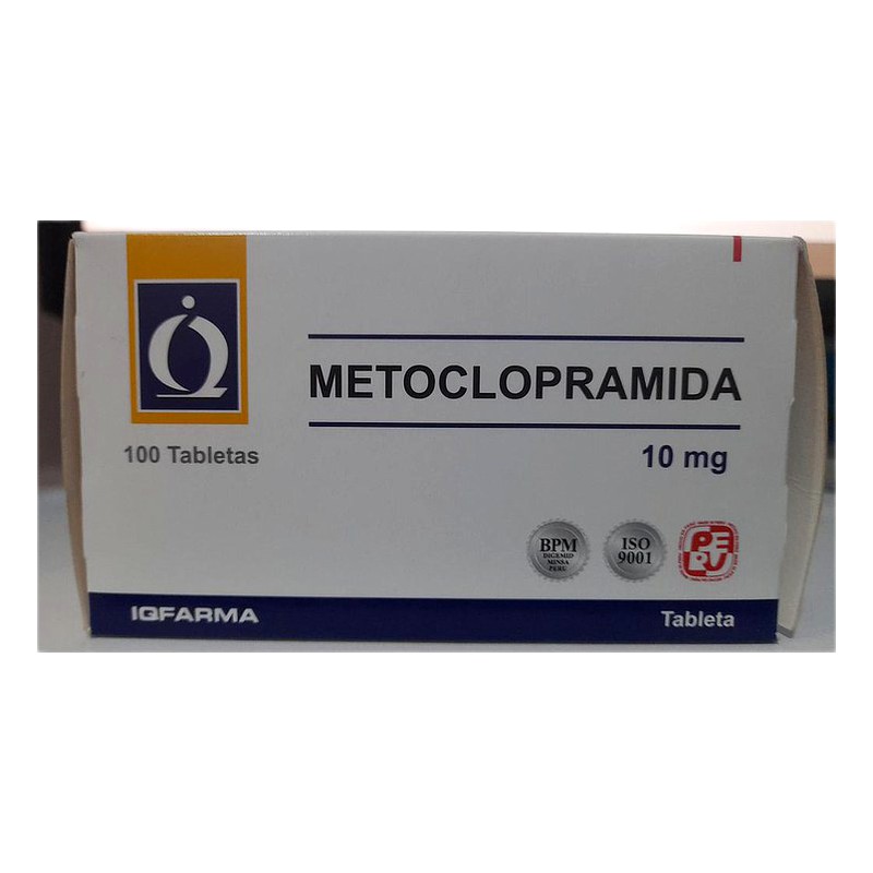 METOCLOPRAMIDA 10MG