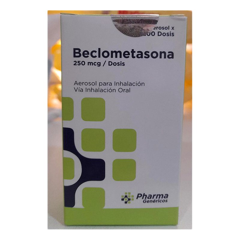 BECLOMETASONA 250MCG/DOSIS