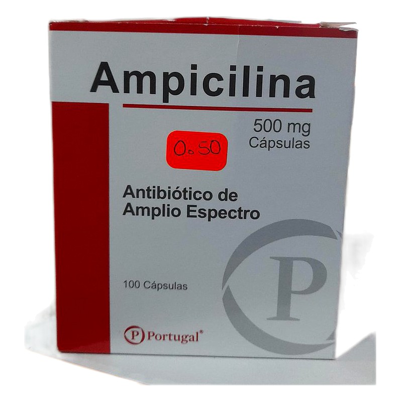 AMPICILINA 500MG