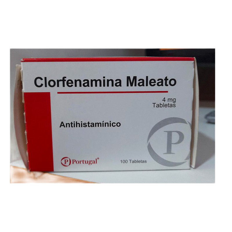 CLORFENAMINA MALEATO 4MG