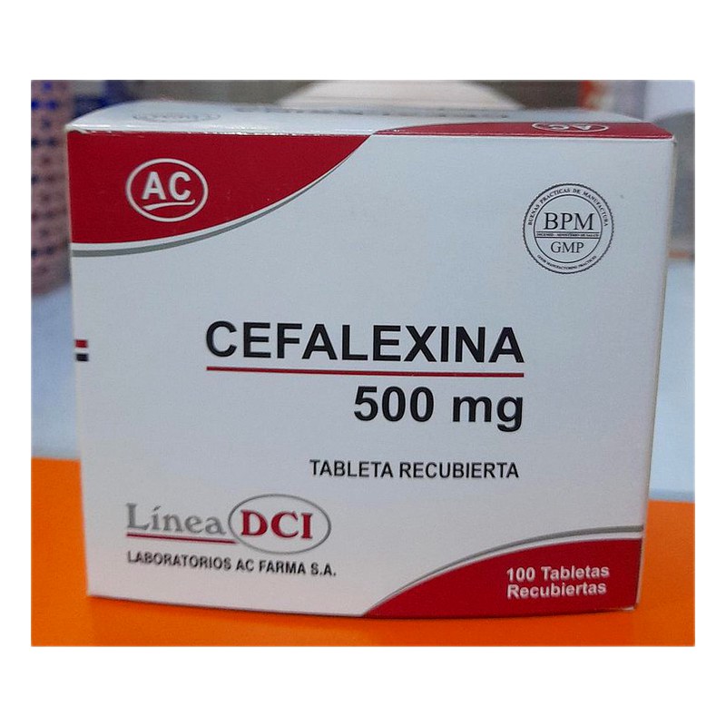 CEFALEXINA 500MG